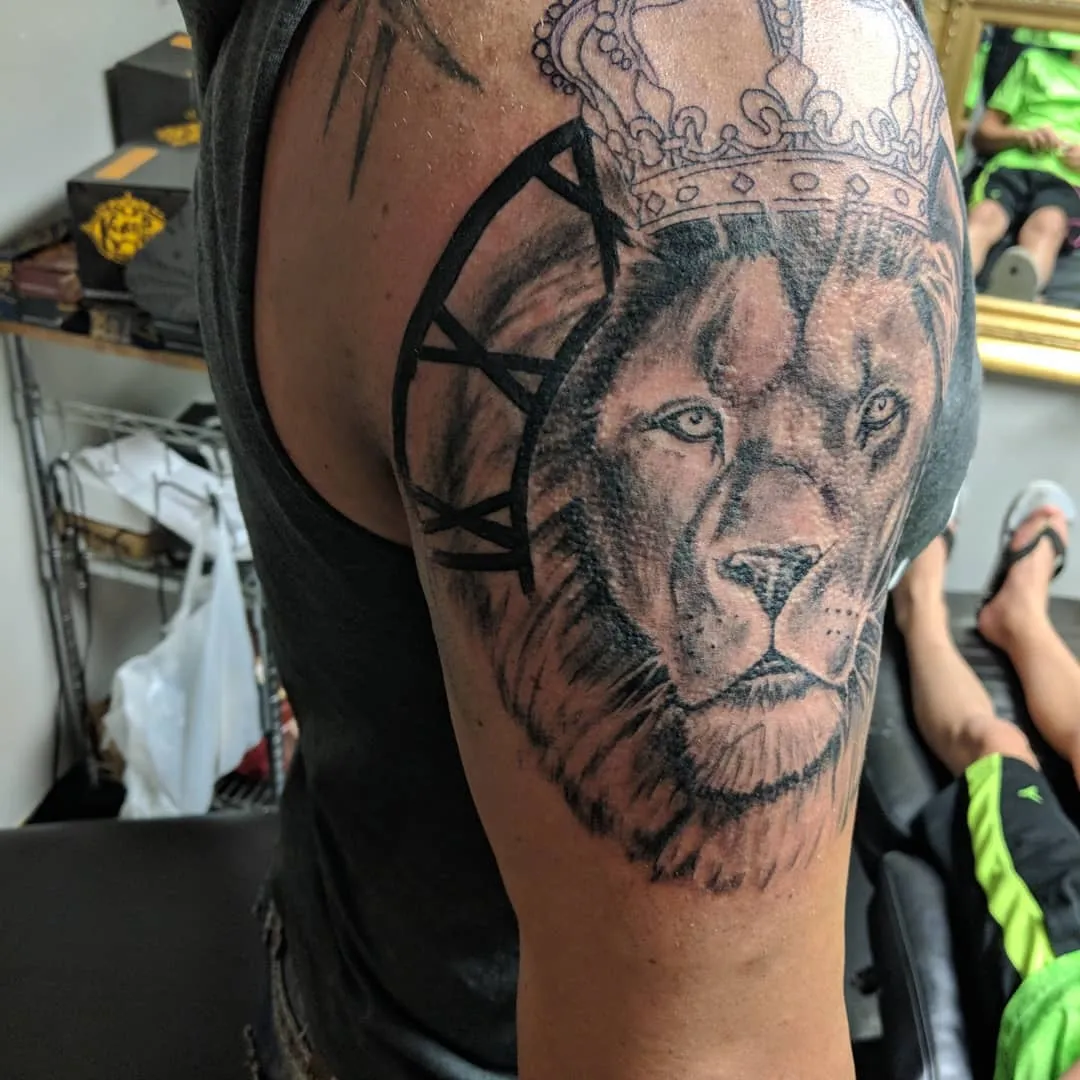 Tattoo by TJ Cornelius at Fallen Raven Tattoo Studio