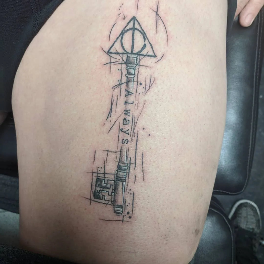 Tattoo by TJ Cornelius at Fallen Raven Tattoo Studio