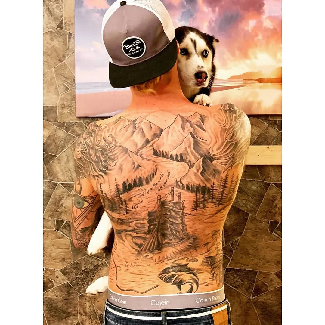 Tattoo by TJ Cornelius at Fallen Raven Tattoo Studio