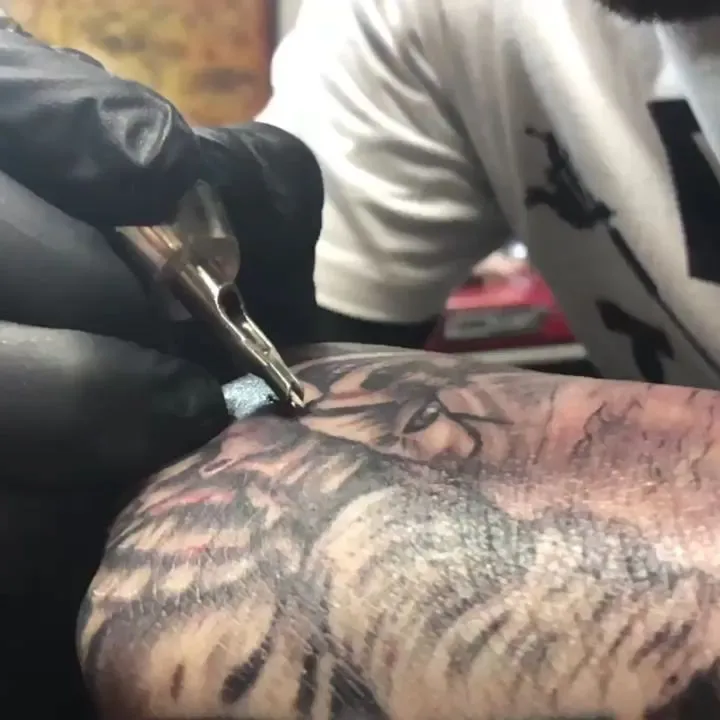 Tattoo by TJ Cornelius at Fallen Raven Tattoo Studio