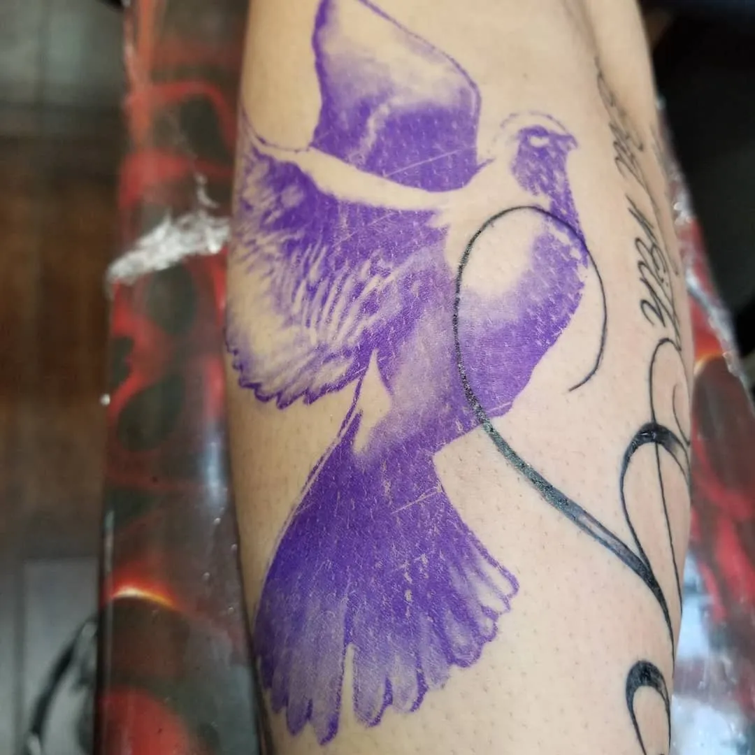 Tattoo by Pete Delia at Fallen Raven Tattoo Studio