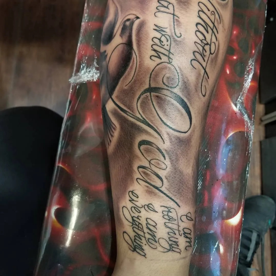 Tattoo by Pete Delia at Fallen Raven Tattoo Studio