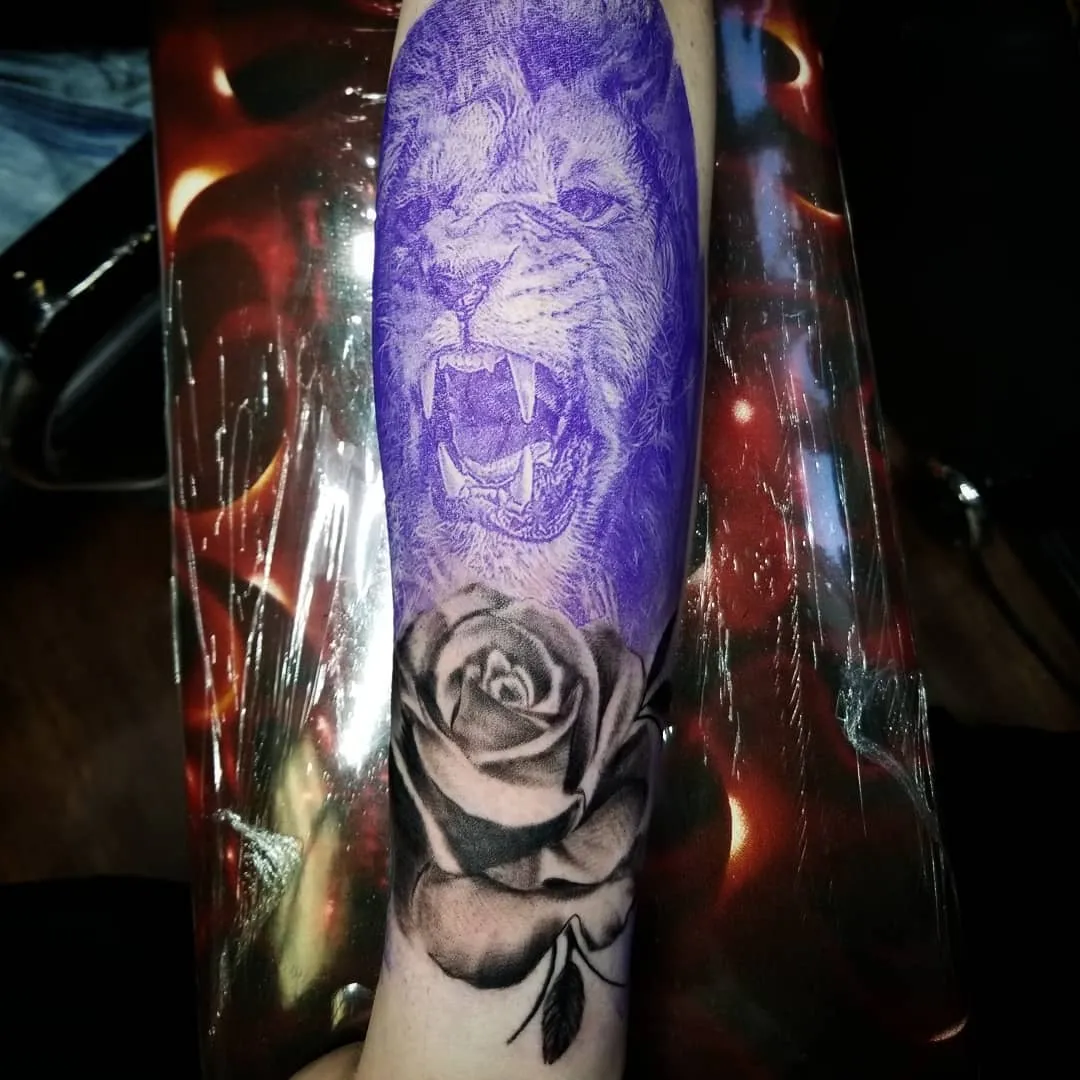 Tattoo by Pete Delia at Fallen Raven Tattoo Studio