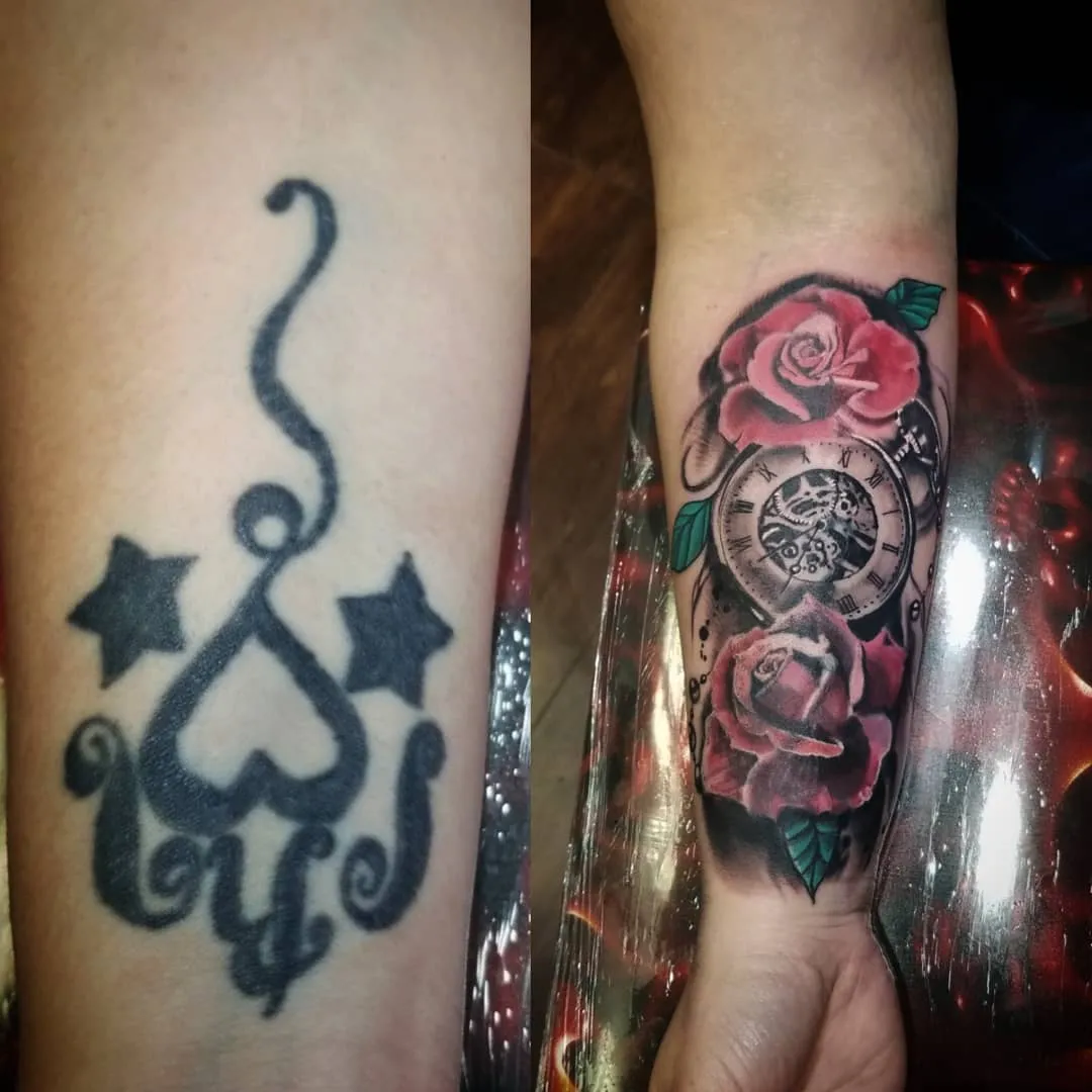 Tattoo by Pete Delia at Fallen Raven Tattoo Studio