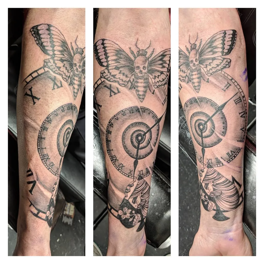 Tattoo by TJ Cornelius at Fallen Raven Tattoo Studio
