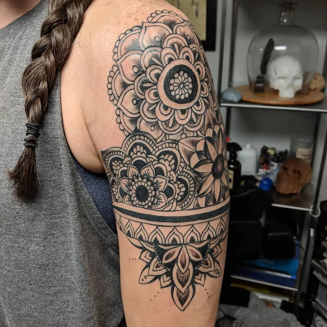 Tattoo by TJ Cornelius at Fallen Raven Tattoo Studio