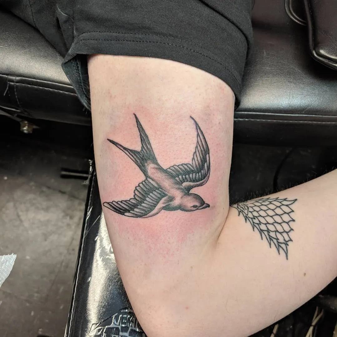 Tattoo by TJ Cornelius at Fallen Raven Tattoo Studio