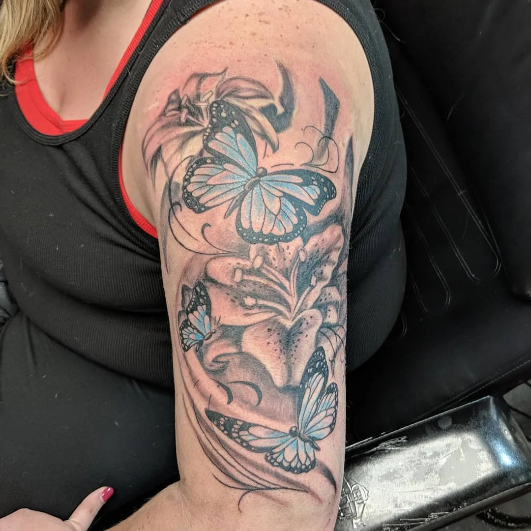 Tattoo by TJ Cornelius at Fallen Raven Tattoo Studio
