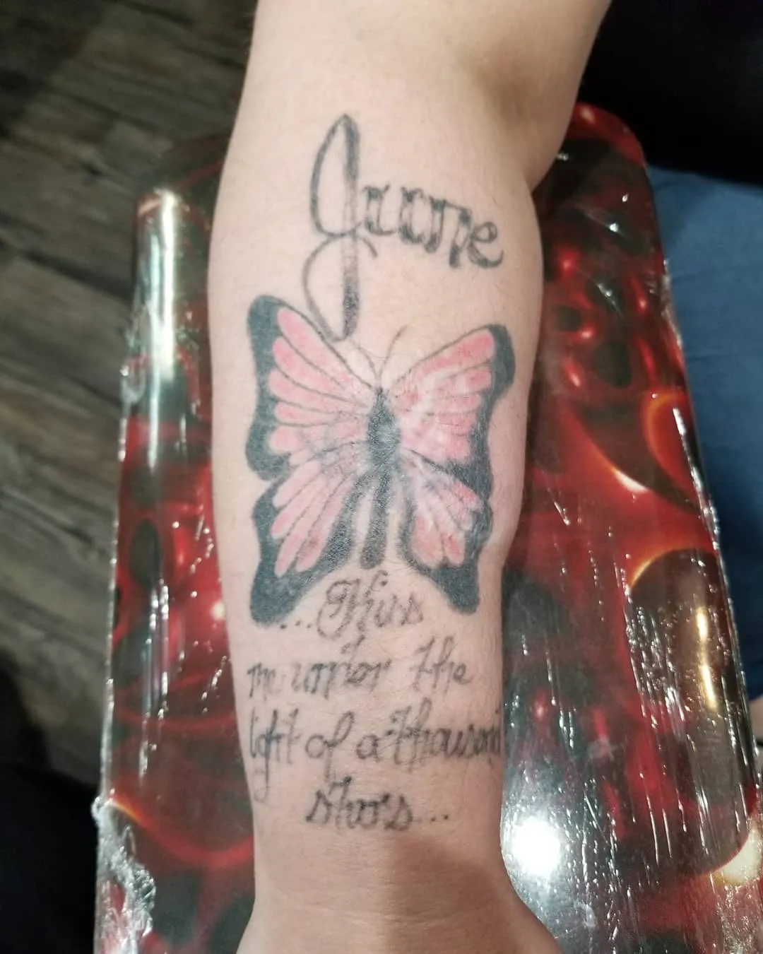 Tattoo by Pete Delia at Fallen Raven Tattoo Studio