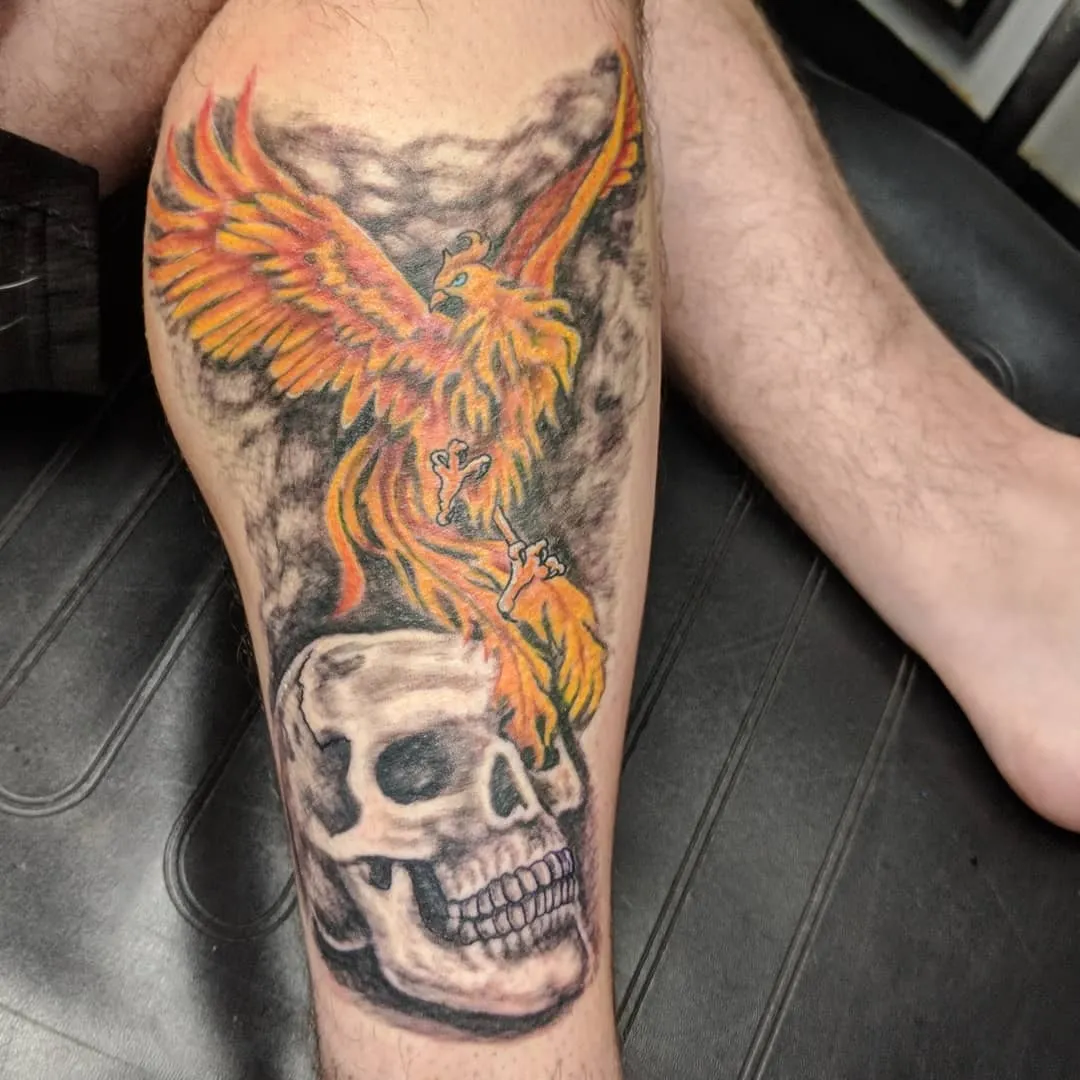Tattoo by TJ Cornelius at Fallen Raven Tattoo Studio