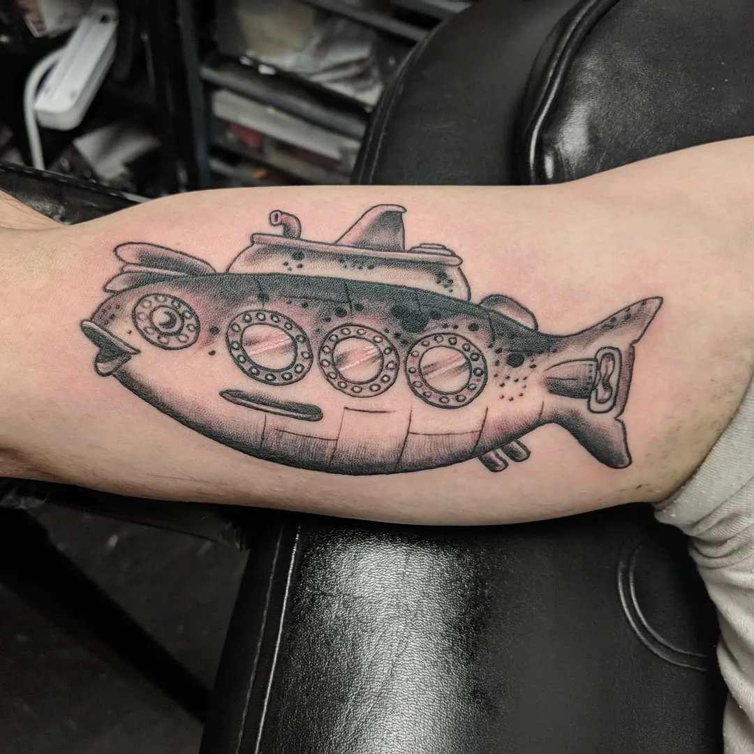 Tattoo by TJ Cornelius at Fallen Raven Tattoo Studio