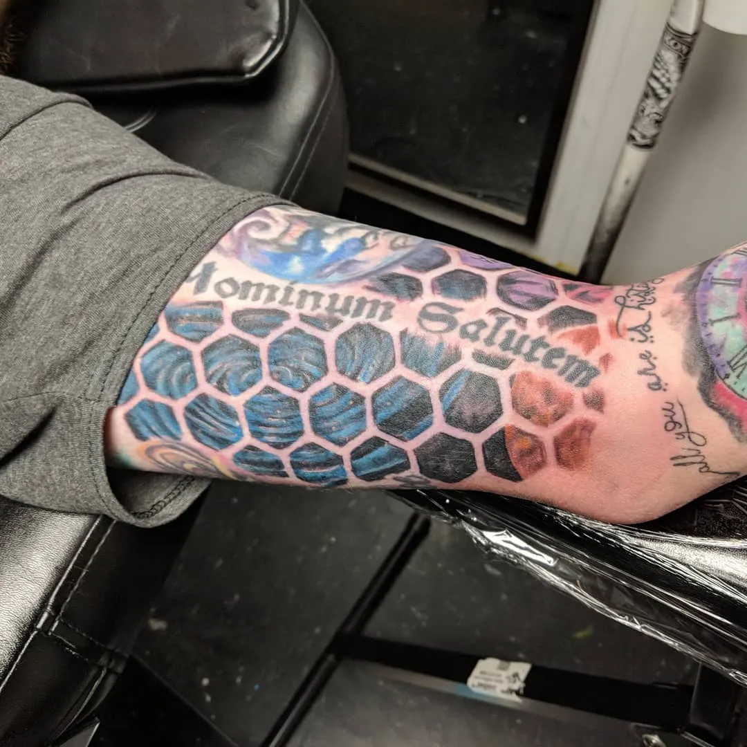 Tattoo by TJ Cornelius at Fallen Raven Tattoo Studio