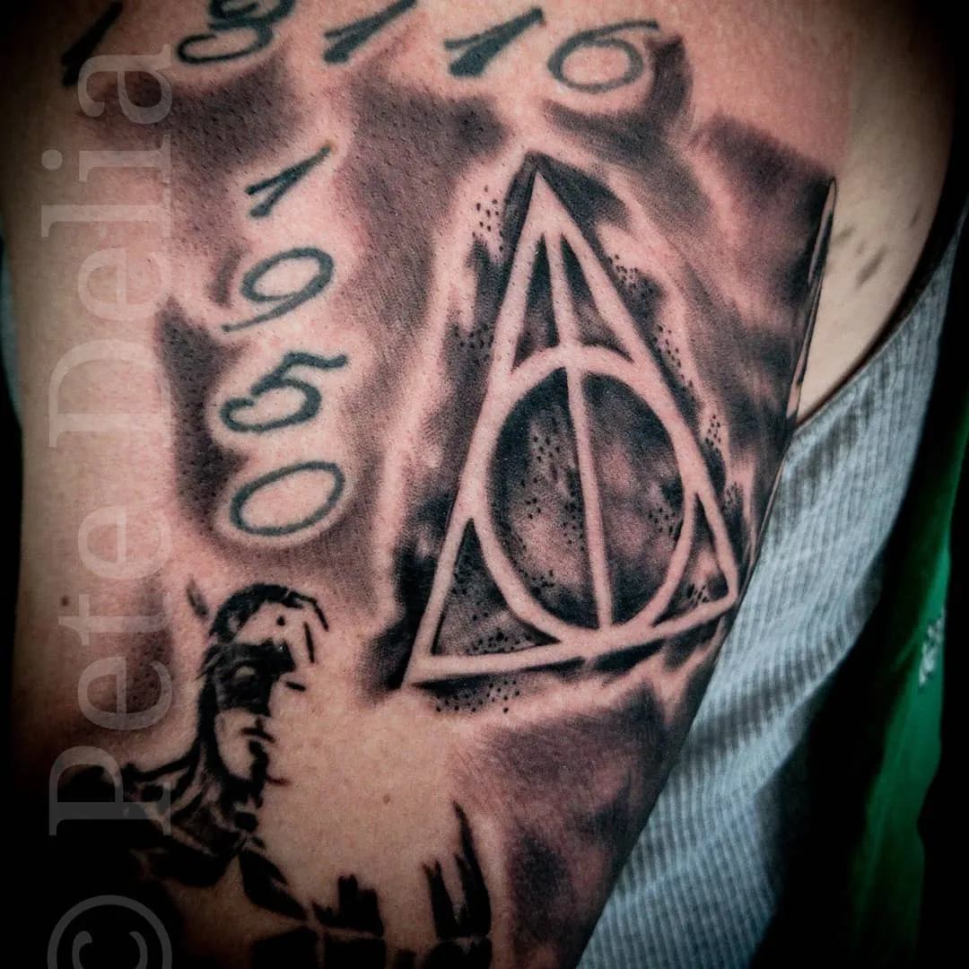 Tattoo by Pete Delia at Fallen Raven Tattoo Studio