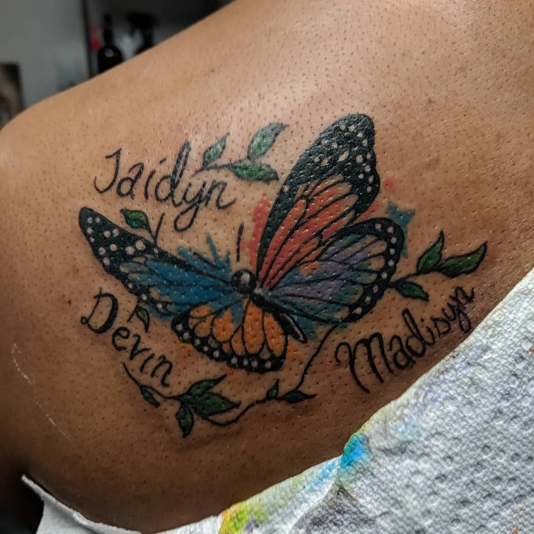 Tattoo by TJ Cornelius at Fallen Raven Tattoo Studio