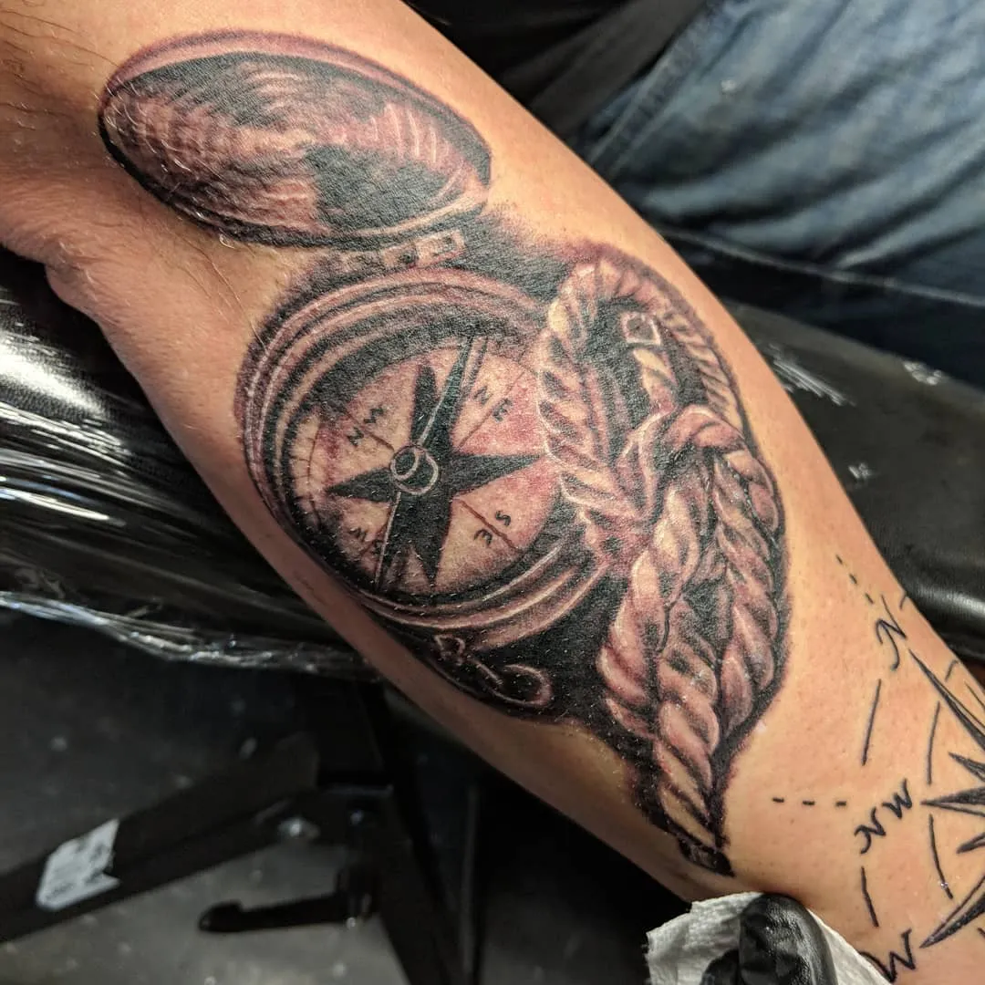 Tattoo by TJ Cornelius at Fallen Raven Tattoo Studio