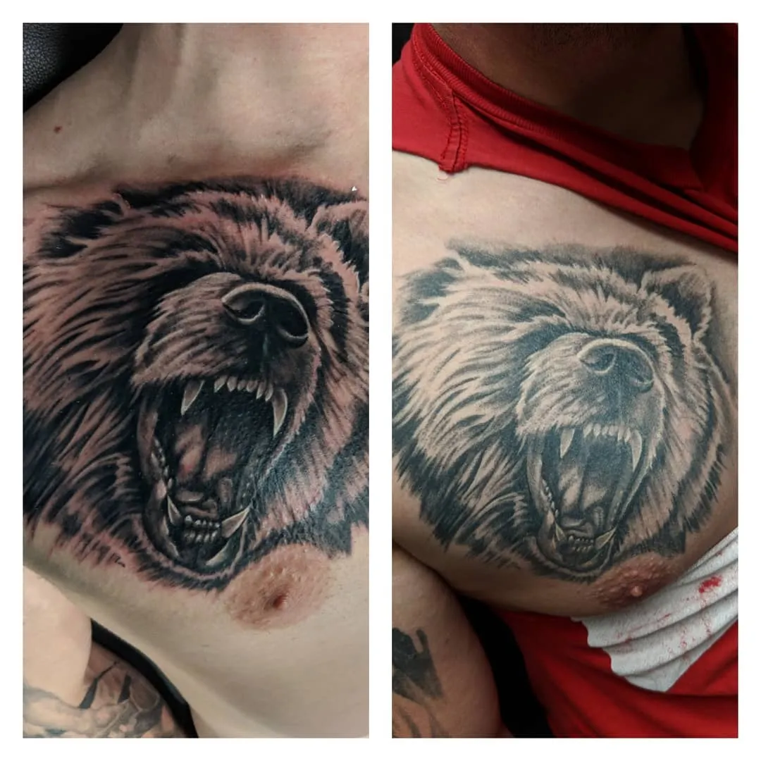 Tattoo by TJ Cornelius at Fallen Raven Tattoo Studio