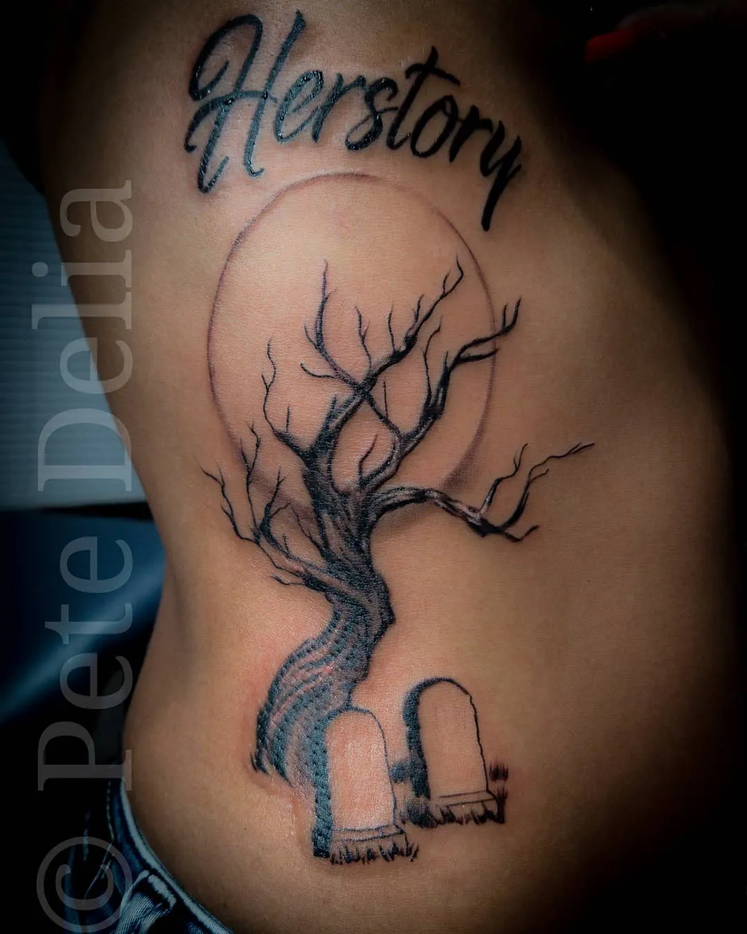 Tattoo by Pete Delia at Fallen Raven Tattoo Studio