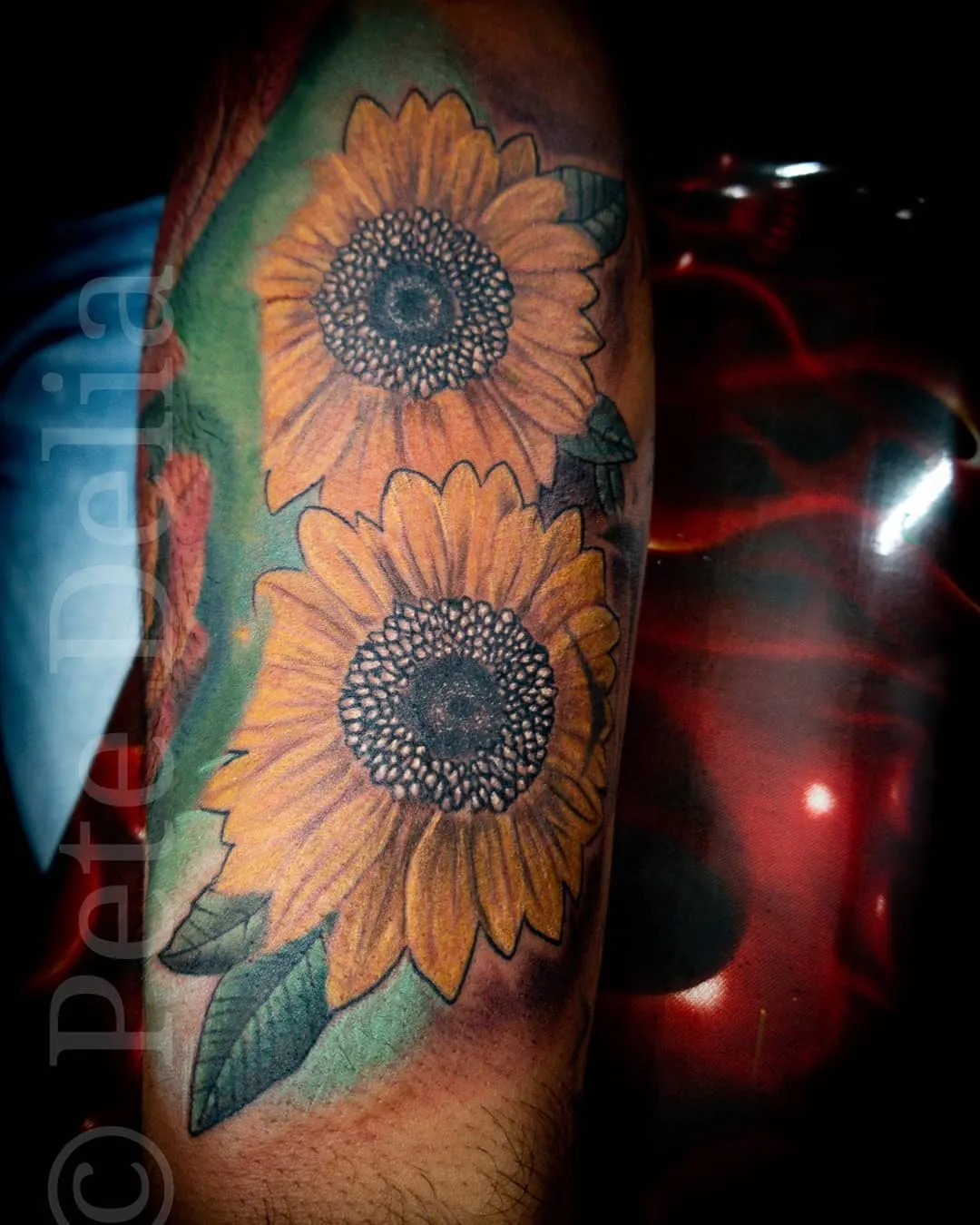 Tattoo by Pete Delia at Fallen Raven Tattoo Studio