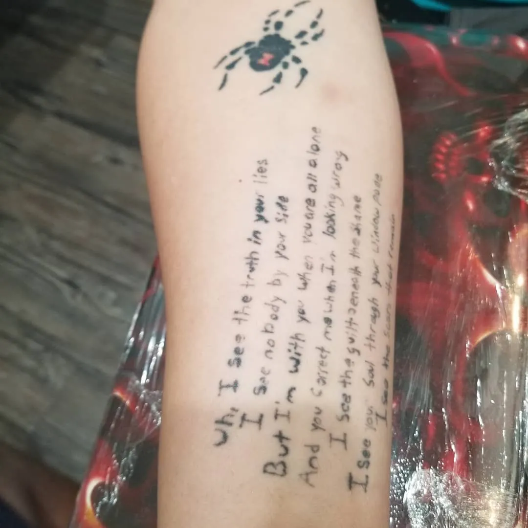 Tattoo by Pete Delia at Fallen Raven Tattoo Studio