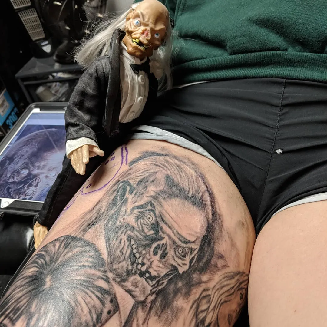 Tattoo by TJ Cornelius at Fallen Raven Tattoo Studio