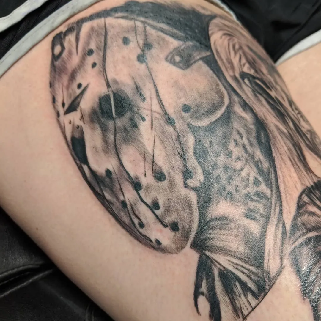 Tattoo by TJ Cornelius at Fallen Raven Tattoo Studio