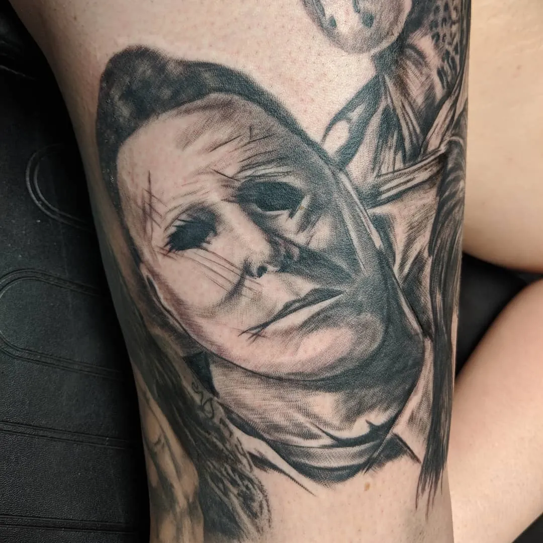 Tattoo by TJ Cornelius at Fallen Raven Tattoo Studio