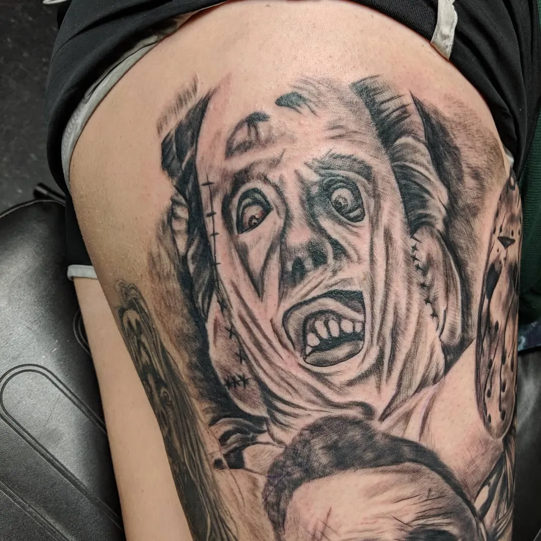 Tattoo by TJ Cornelius at Fallen Raven Tattoo Studio