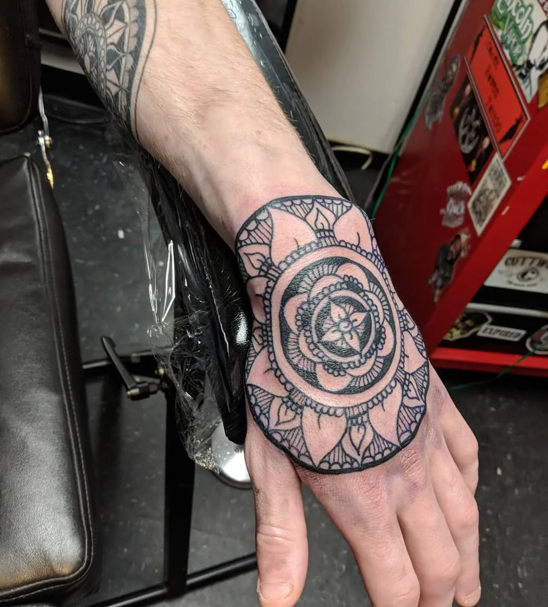 Tattoo by TJ Cornelius at Fallen Raven Tattoo Studio