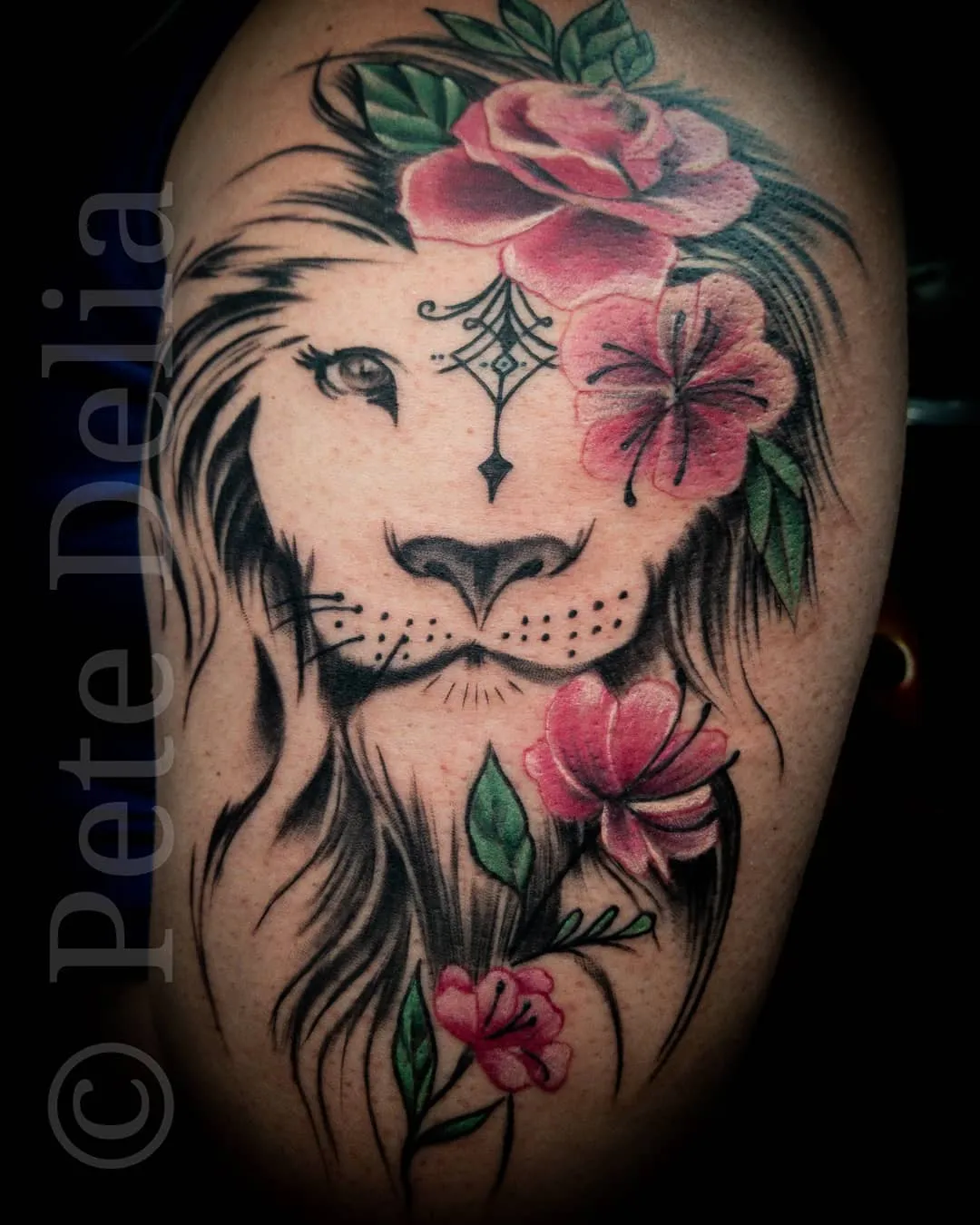 Tattoo by Pete Delia at Fallen Raven Tattoo Studio