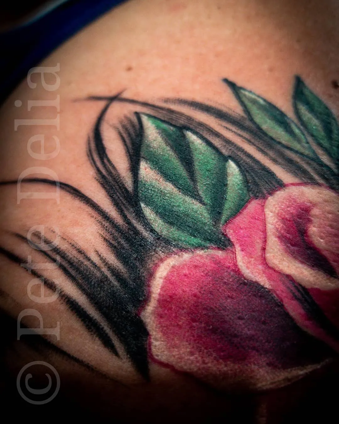 Tattoo by Pete Delia at Fallen Raven Tattoo Studio