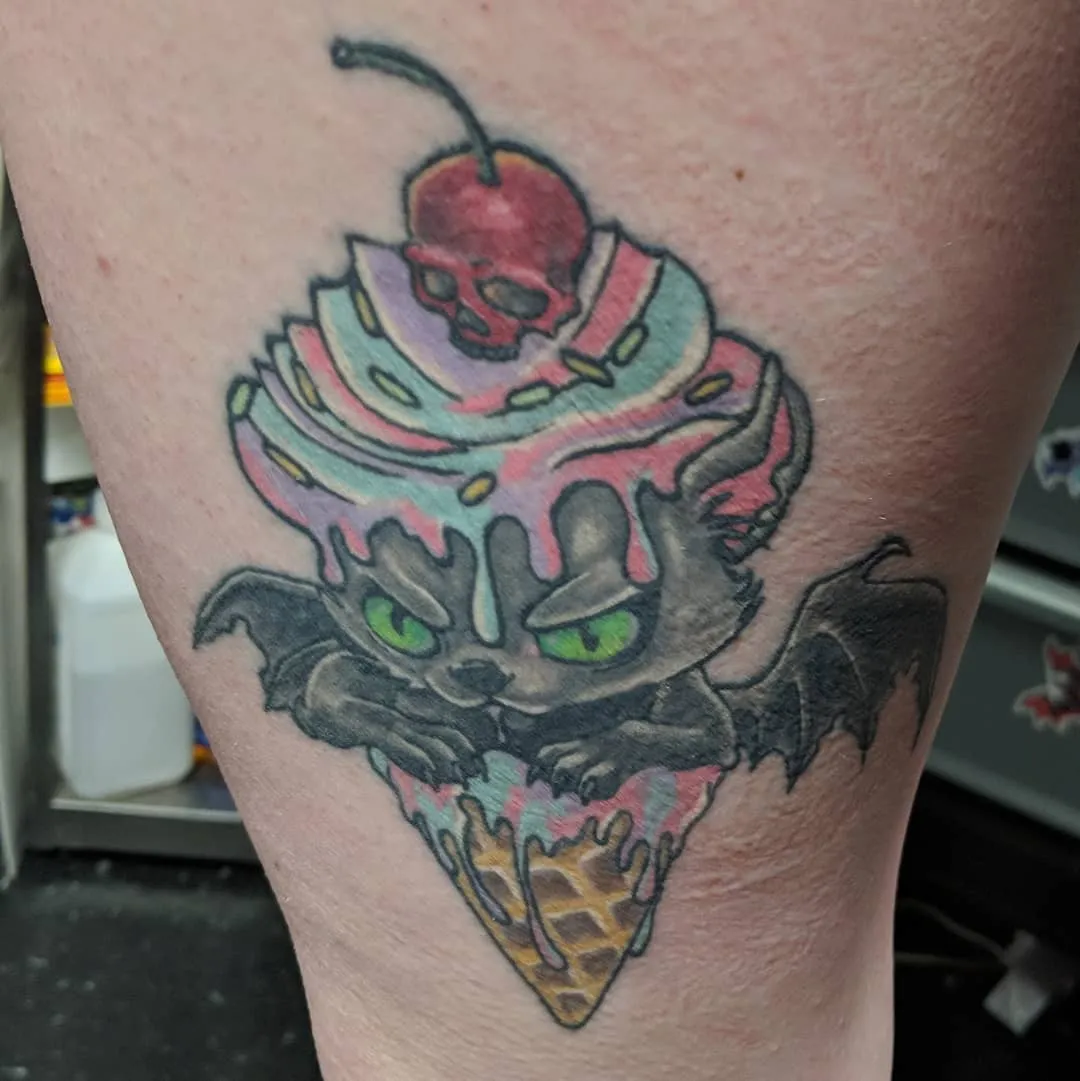Tattoo by TJ Cornelius at Fallen Raven Tattoo Studio