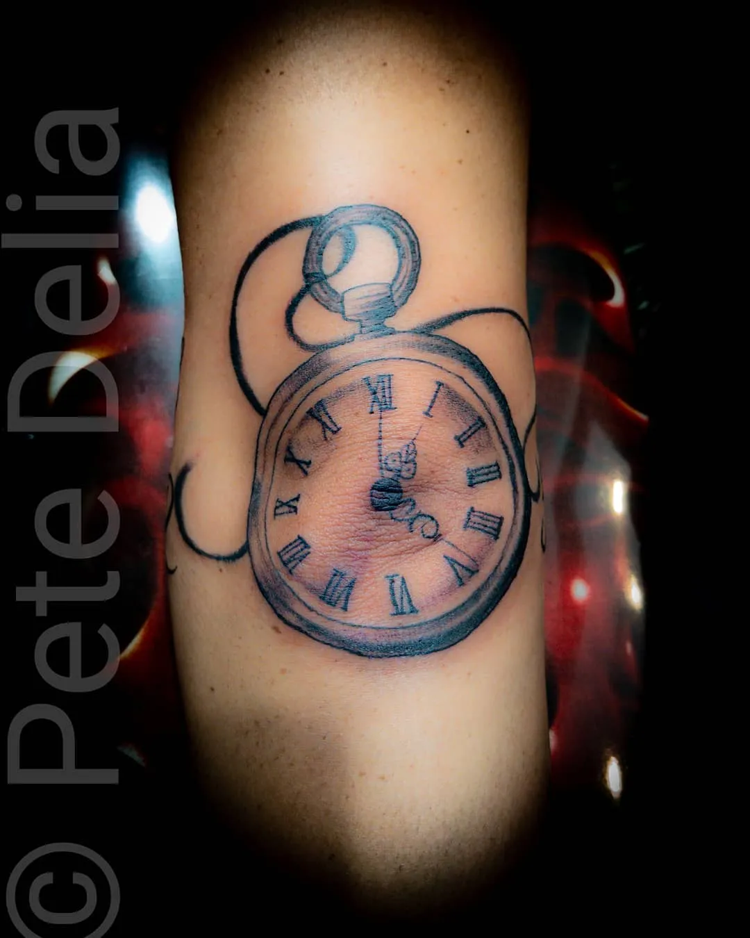 Tattoo by Pete Delia at Fallen Raven Tattoo Studio