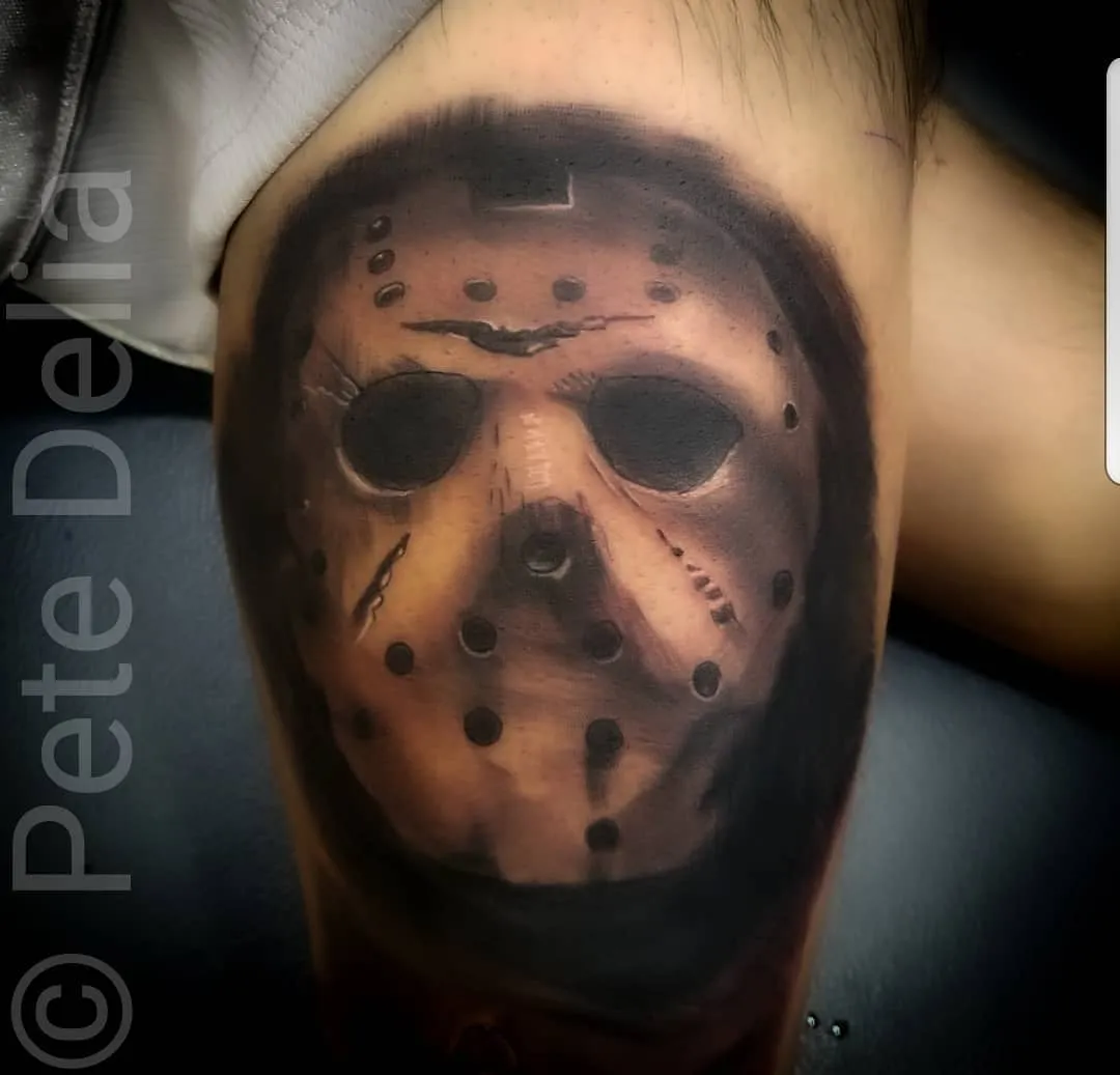 Tattoo by Pete Delia at Fallen Raven Tattoo Studio