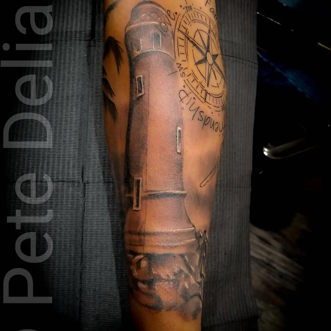 Tattoo by Pete Delia at Fallen Raven Tattoo Studio