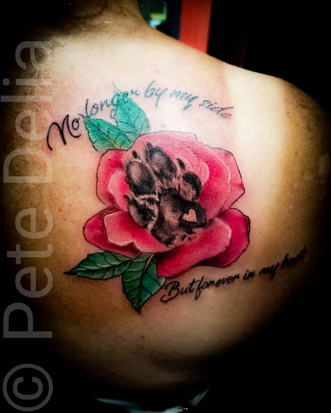 Tattoo by Pete Delia at Fallen Raven Tattoo Studio