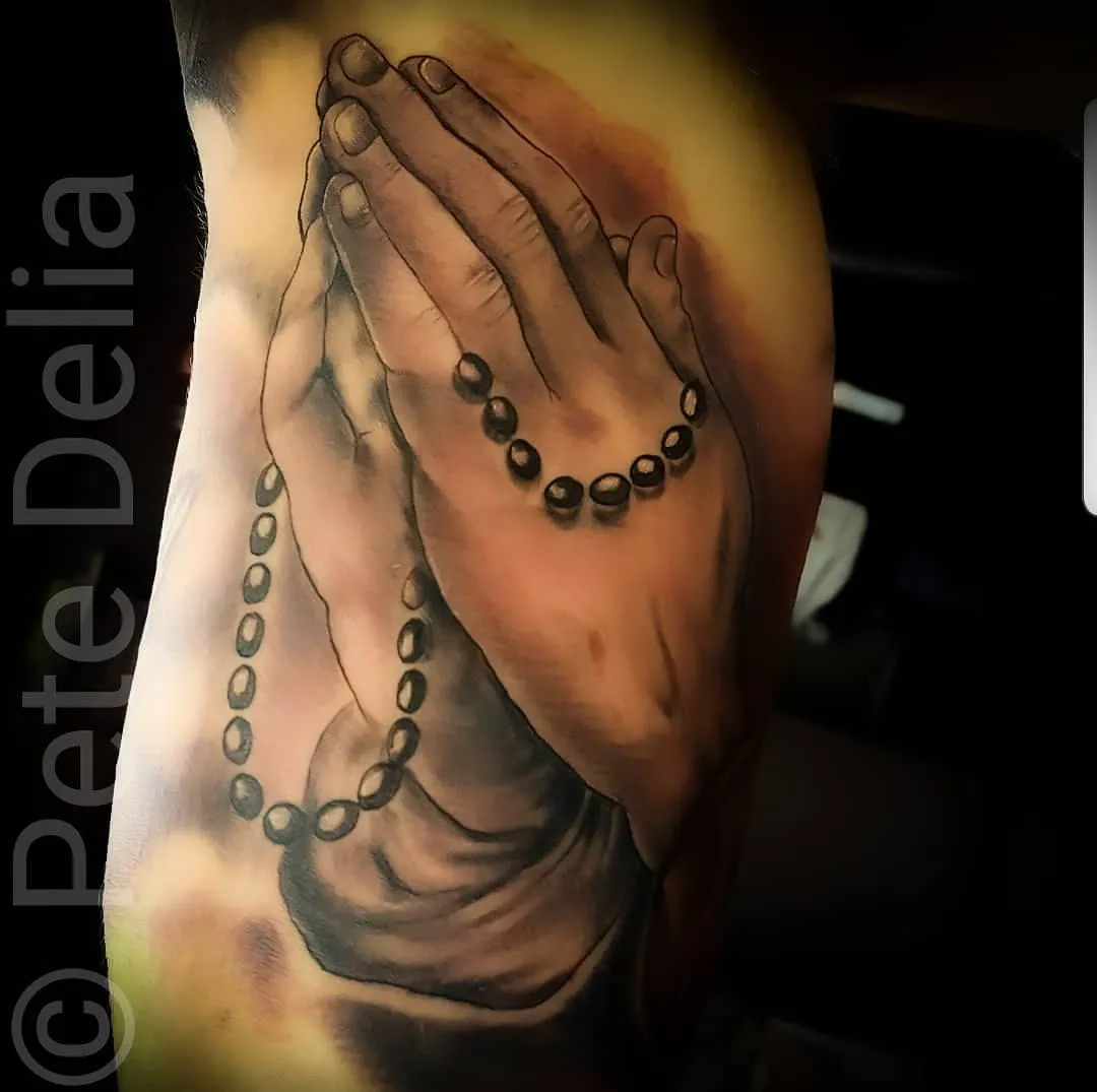 Tattoo by Pete Delia at Fallen Raven Tattoo Studio