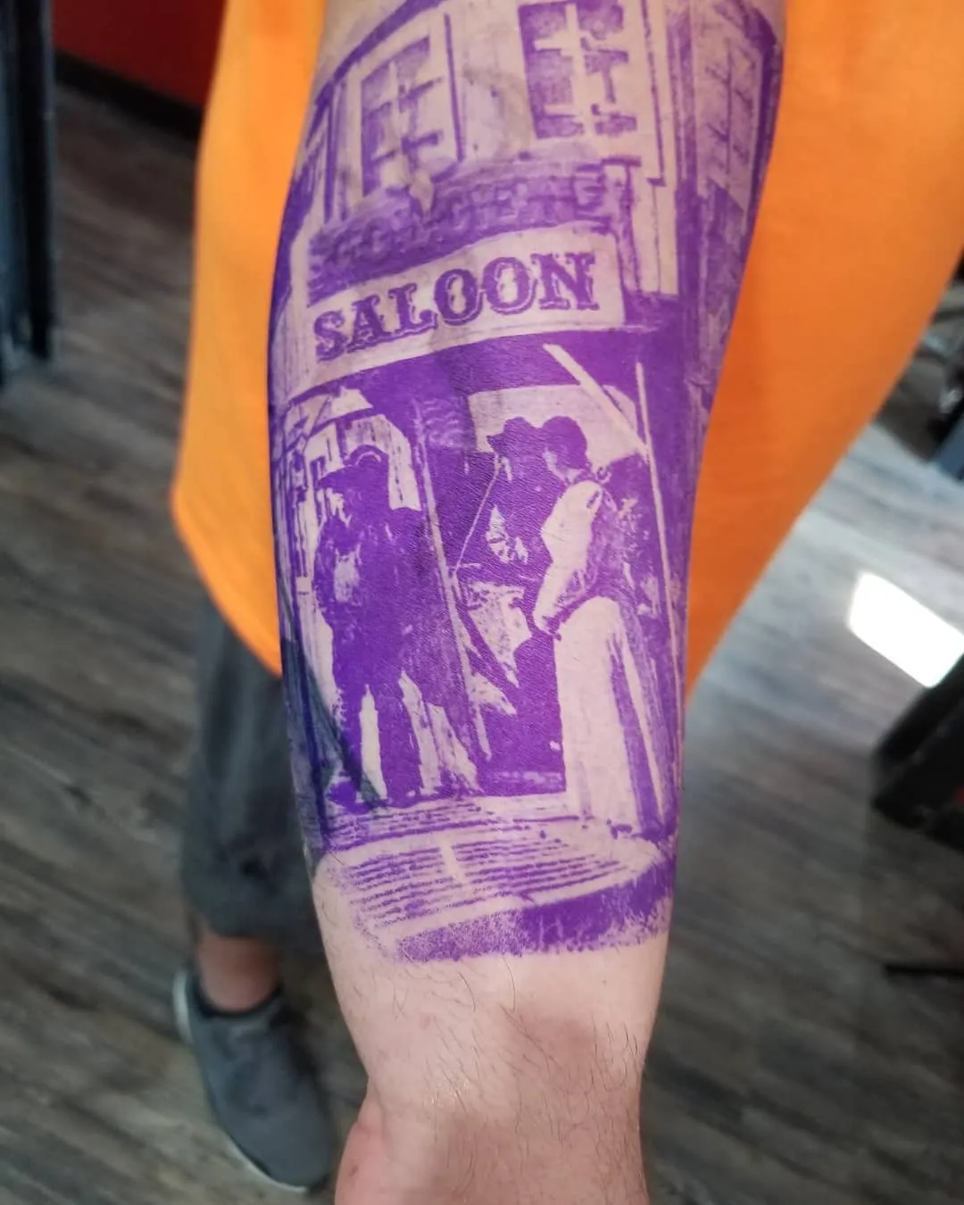 Tattoo by Pete Delia at Fallen Raven Tattoo Studio