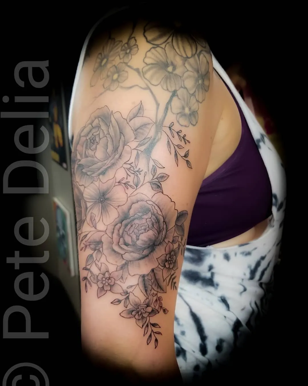 Tattoo by Pete Delia at Fallen Raven Tattoo Studio