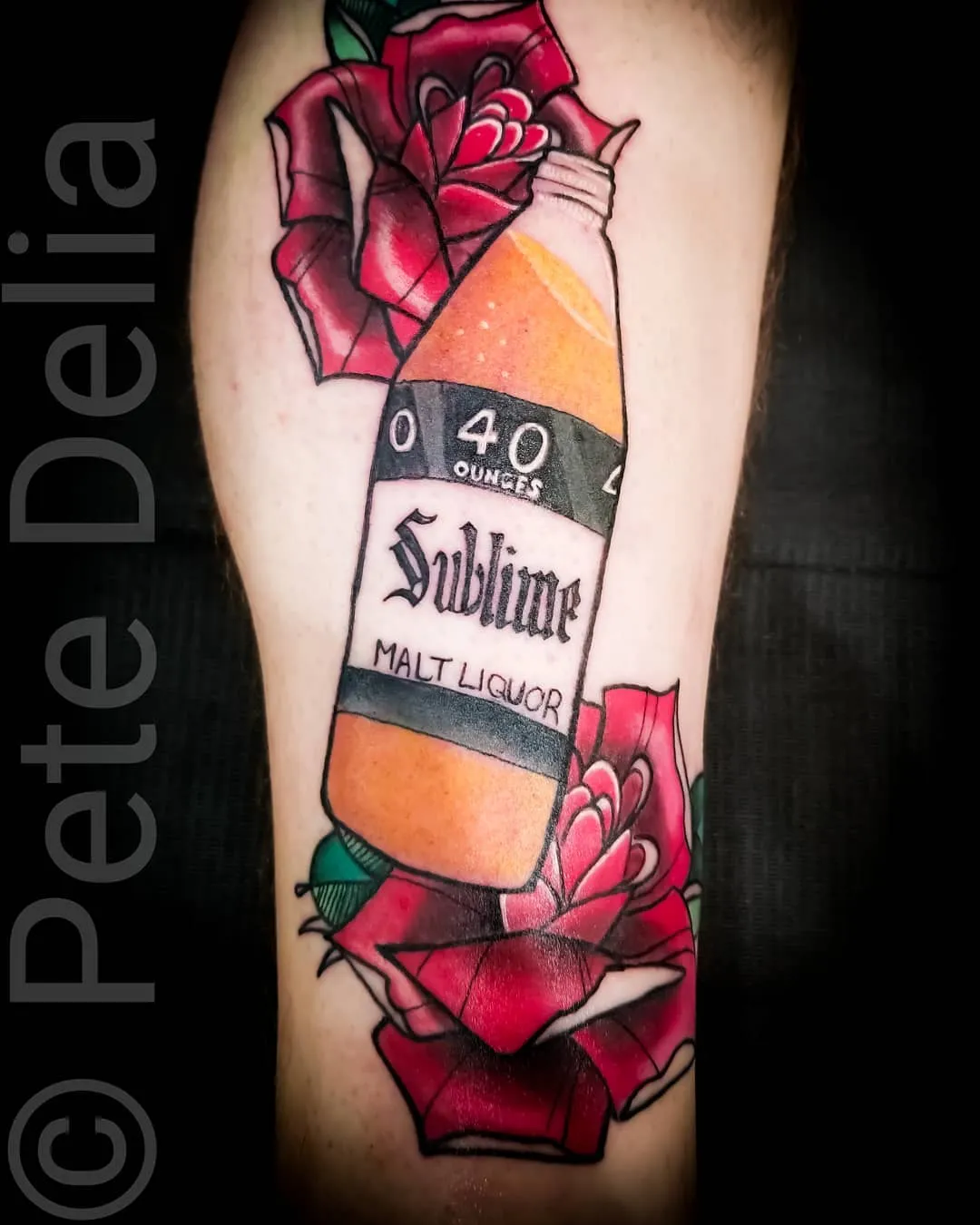 Tattoo by Pete Delia at Fallen Raven Tattoo Studio