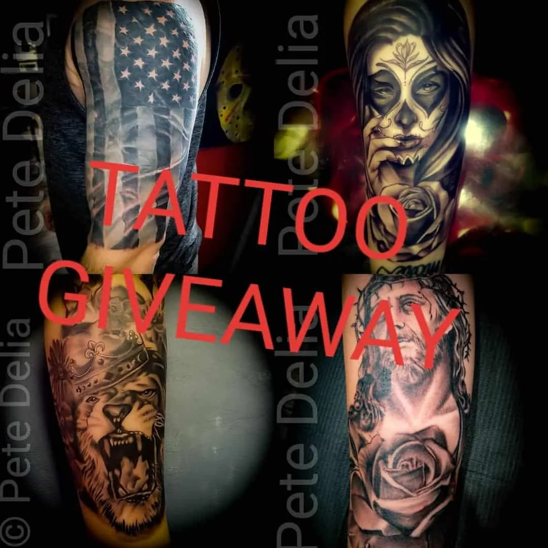 Tattoo by Pete Delia at Fallen Raven Tattoo Studio