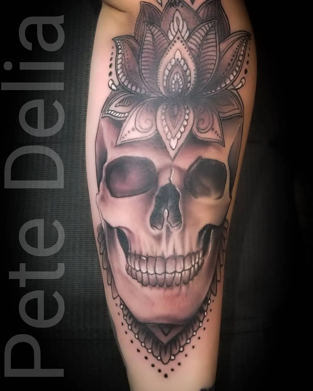 Tattoo by Pete Delia at Fallen Raven Tattoo Studio