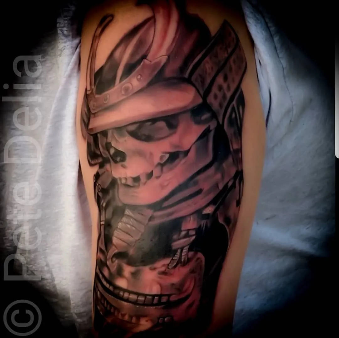 Tattoo by Pete Delia at Fallen Raven Tattoo Studio