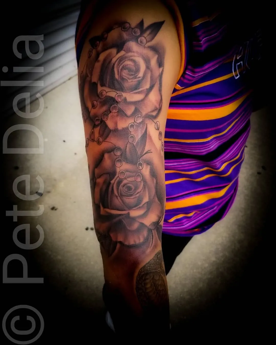 Tattoo by Pete Delia at Fallen Raven Tattoo Studio