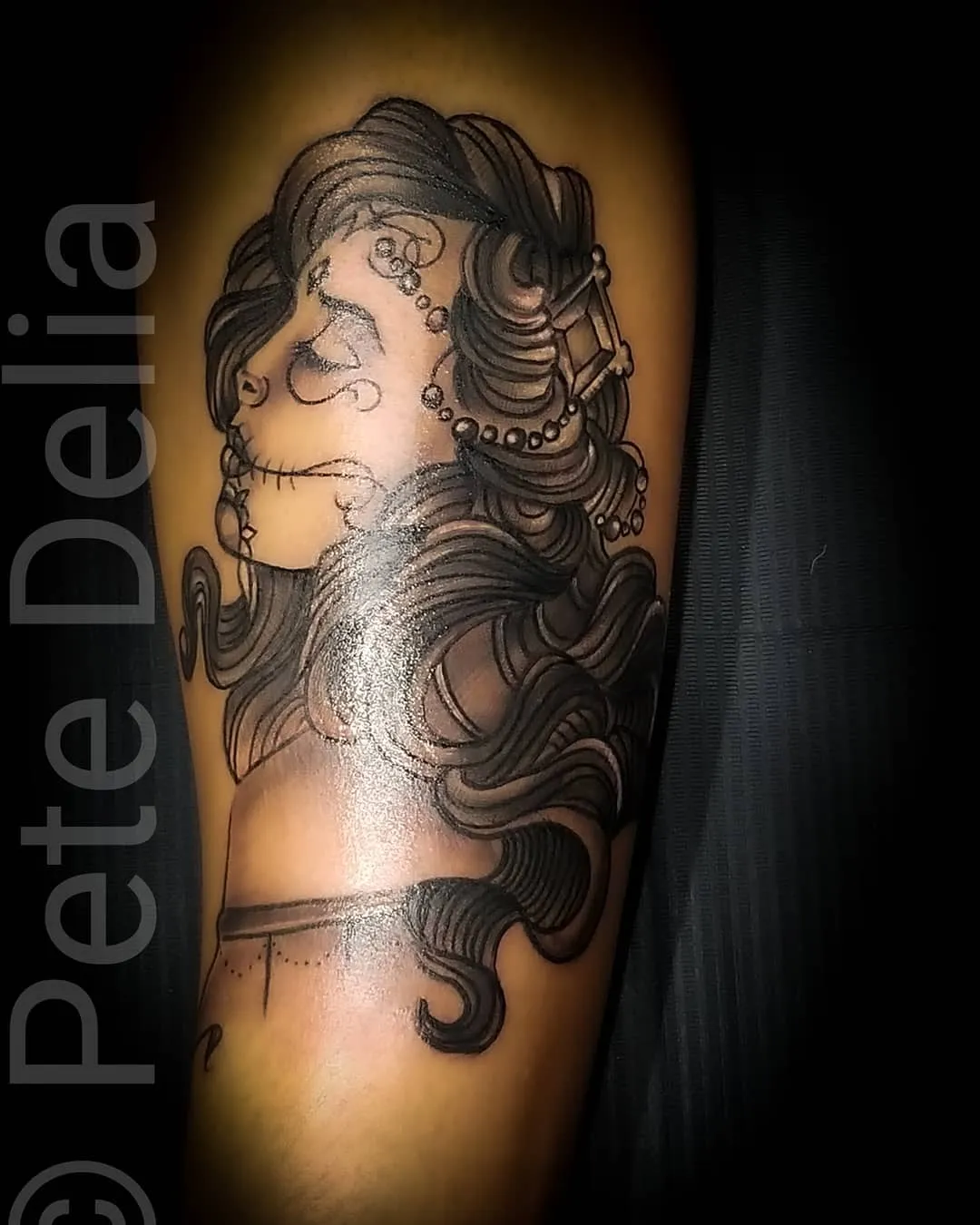 Tattoo by Pete Delia at Fallen Raven Tattoo Studio