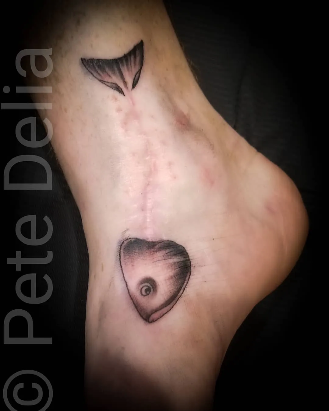 Tattoo by Pete Delia at Fallen Raven Tattoo Studio