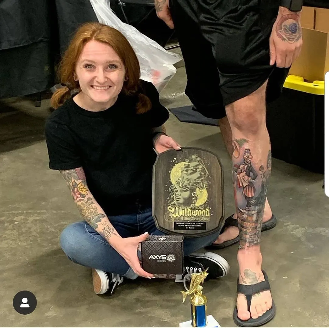 Tattoo by Pete Delia at Fallen Raven Tattoo Studio