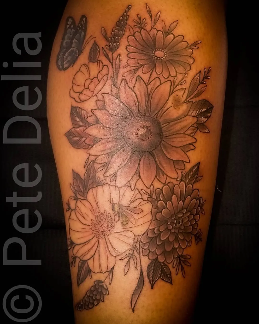 Tattoo by Pete Delia at Fallen Raven Tattoo Studio