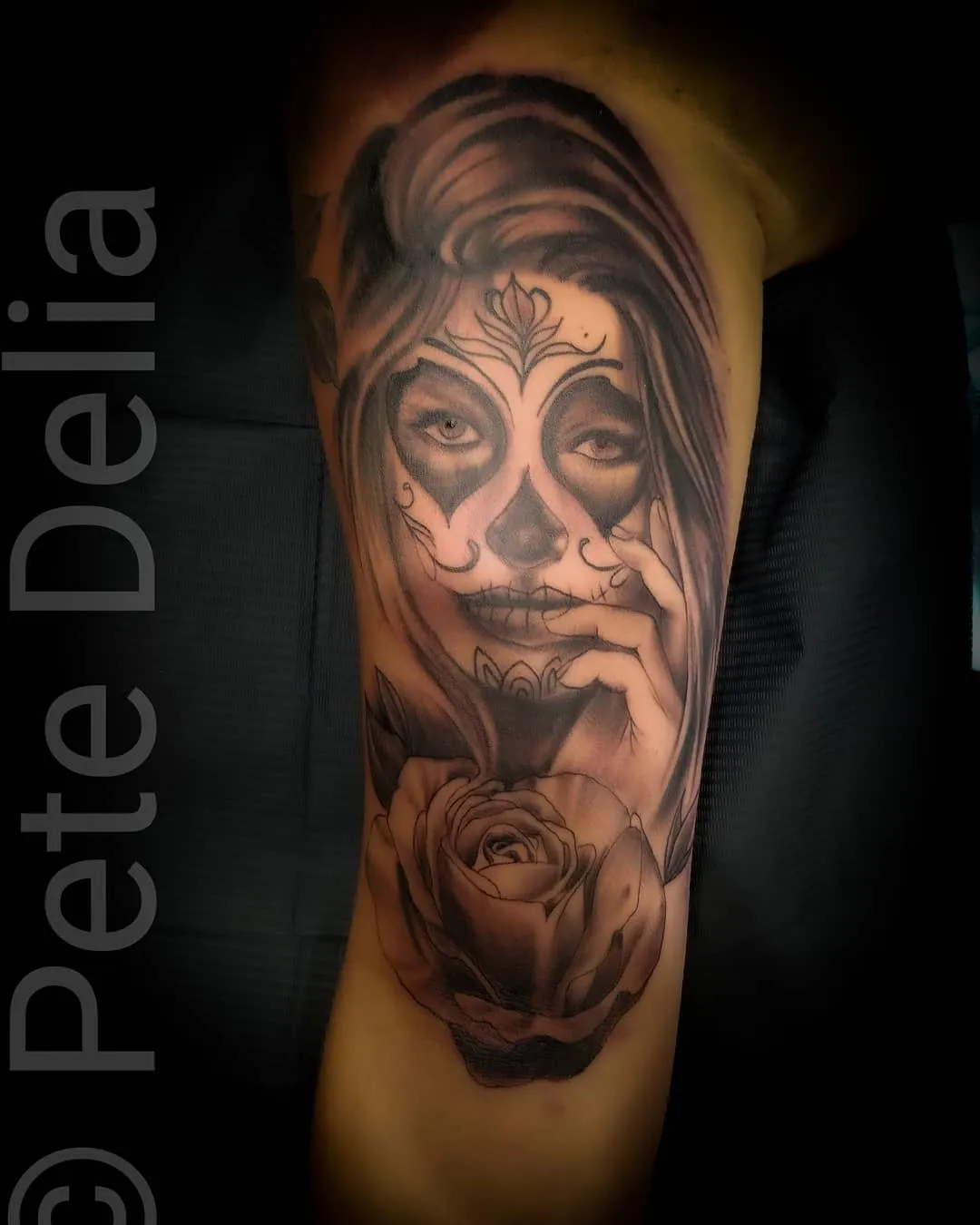 Tattoo by Pete Delia at Fallen Raven Tattoo Studio