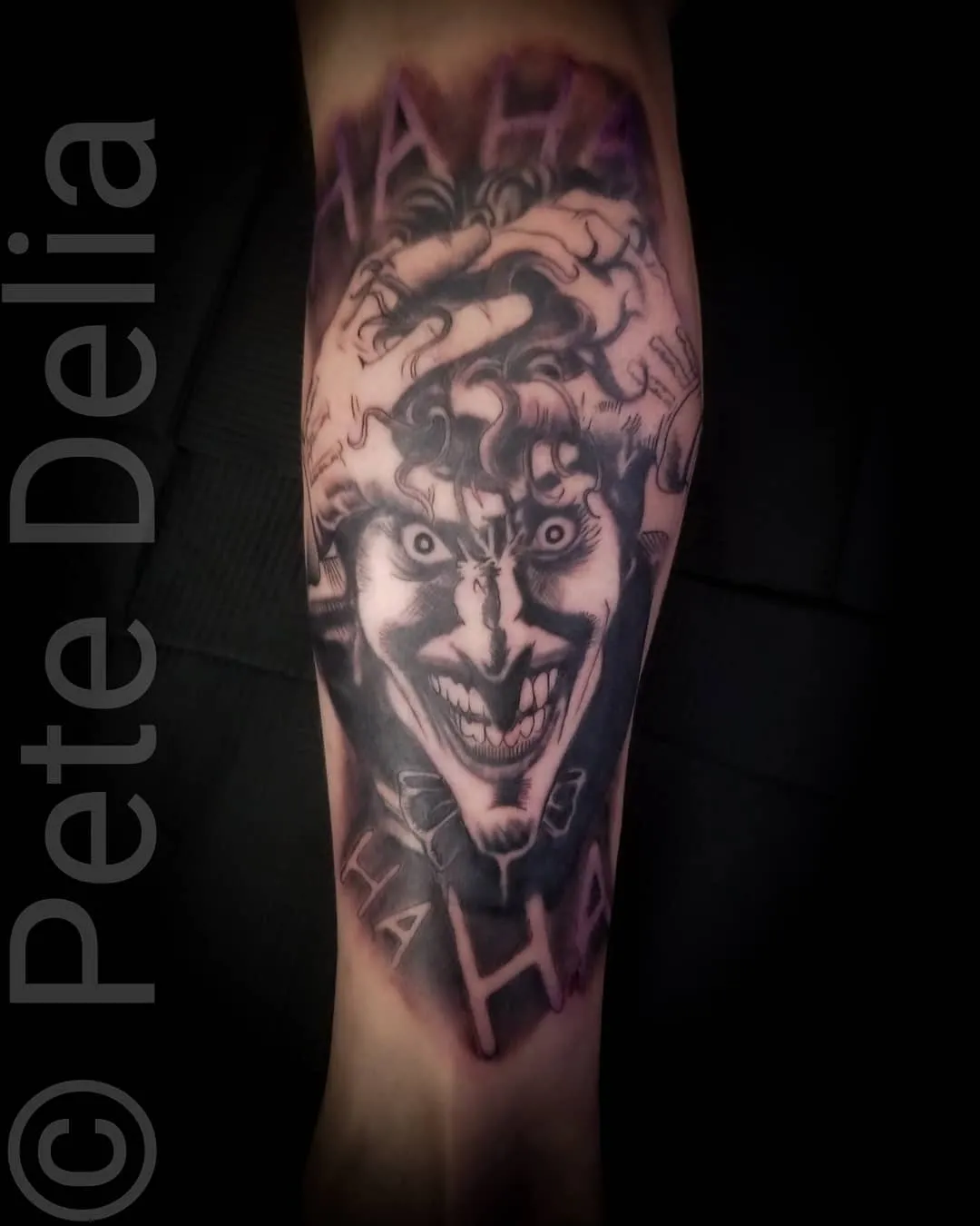 Tattoo by Pete Delia at Fallen Raven Tattoo Studio