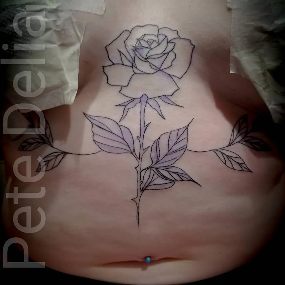 Tattoo by Pete Delia at Fallen Raven Tattoo Studio